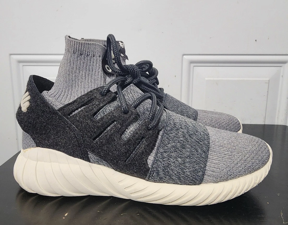 adidas x Kith Ronnie Fieg Tubular Doom Black Gray Knit Sneakers 11.5 Just Us Kith x adidas Consortium Tubular Doom – Kith Canada main image 2