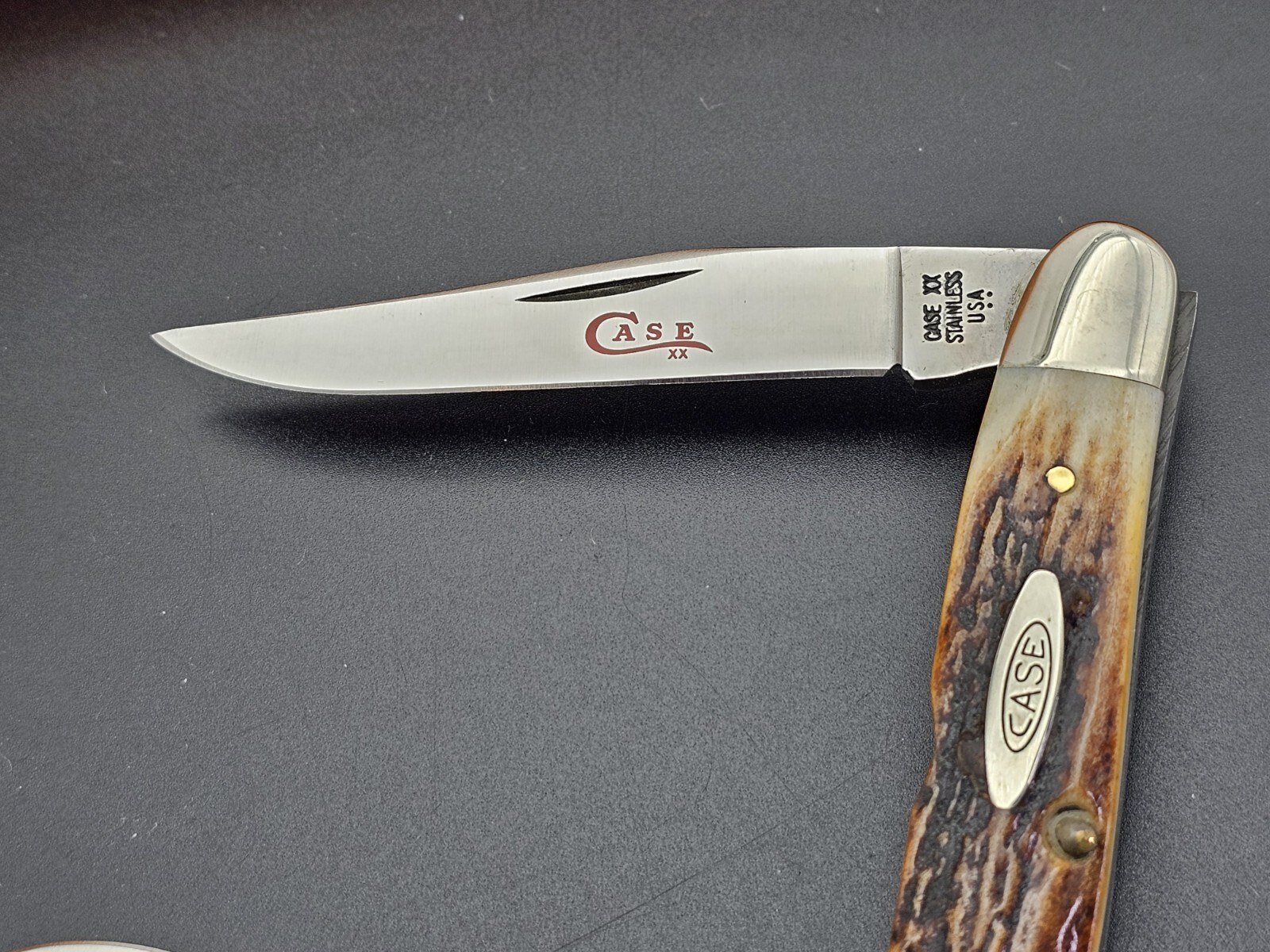 GENUINE STAG RED LETTER CASE XX MUSKRAT KNIFE "1978" eBay
