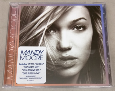 Mandy Moore Self-titled CD MINT! Extra Music Video In My Pocket