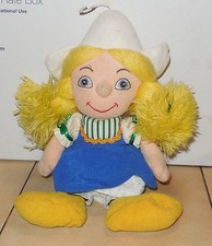 Disney Store Exclusive Holland Girl It's A Small World Beanie plush toy