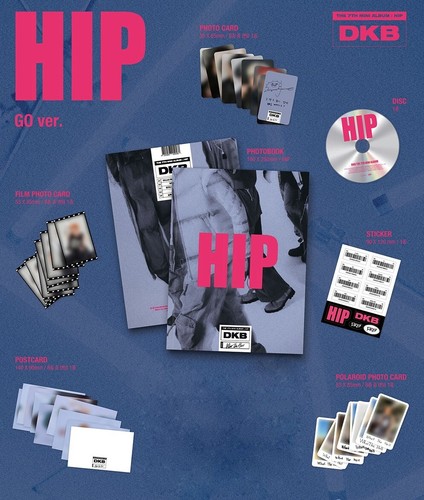 [1P] DKB - the 7th Mini Album [HIP] Photo Card CD K-pop Disc Boy Band ...