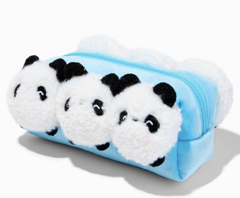 Eslifey Red Panda Stifteetui – Aus PU-Leder, Wasserdicht, 2-Schicht-Design (20x8x7 Cm)