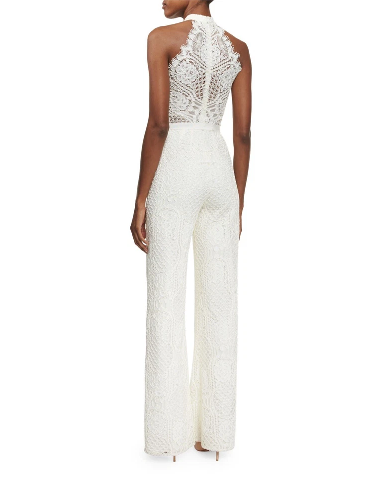 Nuevo con etiquetas Mono Alexis “Maylina” Sin Mangas de Encaje Griego en Marfil, Talla Mediana Foto 2 de 4