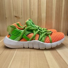 Nike Huarache NM Total Orange Poison Green 705159-800 Men  s US Size 10