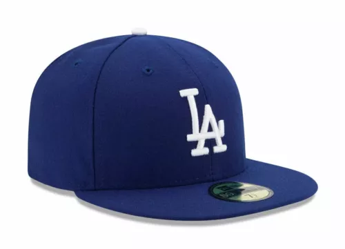 Los Angeles Dodgers New Era Authentic On-Field 59FIFTY Fitted Hat - Blue 7 1/8