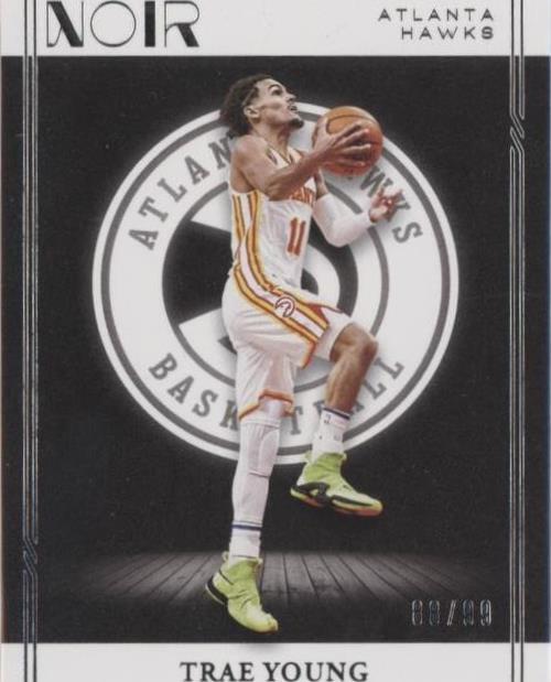 2020-21 Panini Noir - Trae Young #5 - 1 of 2