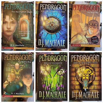 D.J. Machale Pendragon Series 1-6 Journal Of An Adventure Through Time And Space