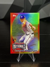 2010 Topps Stephen Strasburg Red Hot Rookies Exchange RC Rookie #RHR-8 Nationals