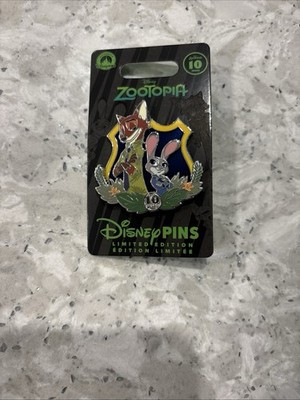 Disney Zootopia 10 Years LE 4000 Pin Nick Wilde Judy Hopps