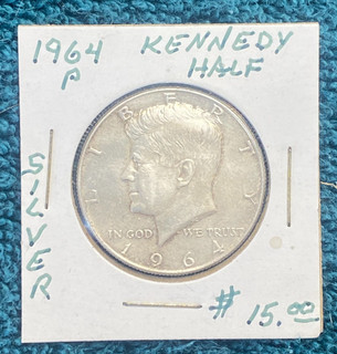 STORAGE UNIT FIND 1964 P Kennedy Half Dollar Silver