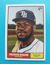 2024 Topps Archives 1961 Osleivis Basabe RC #27 Tampa Bay Rays 