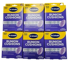 Dr Scholls BUNION Cushions HYDROGEL 5 ct ( 6 pack )