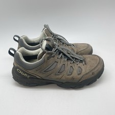 Oboz Shoes Womens 9 Sawtooth X Low Brown BDry Hiking Waterproof Rugged Boots