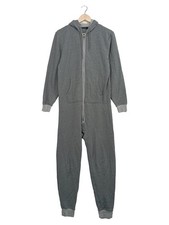 Tchibo Herren Jumpsuit Schlafanzug Overall Grau Einheitsgröße Komfortabel