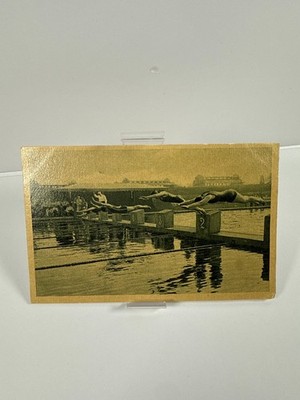 1930 Echte Wagner Sport II 6 Schwimmsport Vintage Swimming Amsterdam Olympic