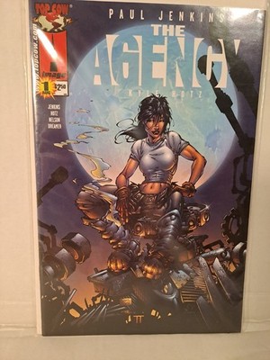 THE AGENCY #1 Image Michael Turner VARIANT Cover 2001 Top Cow Kyle Hotz 