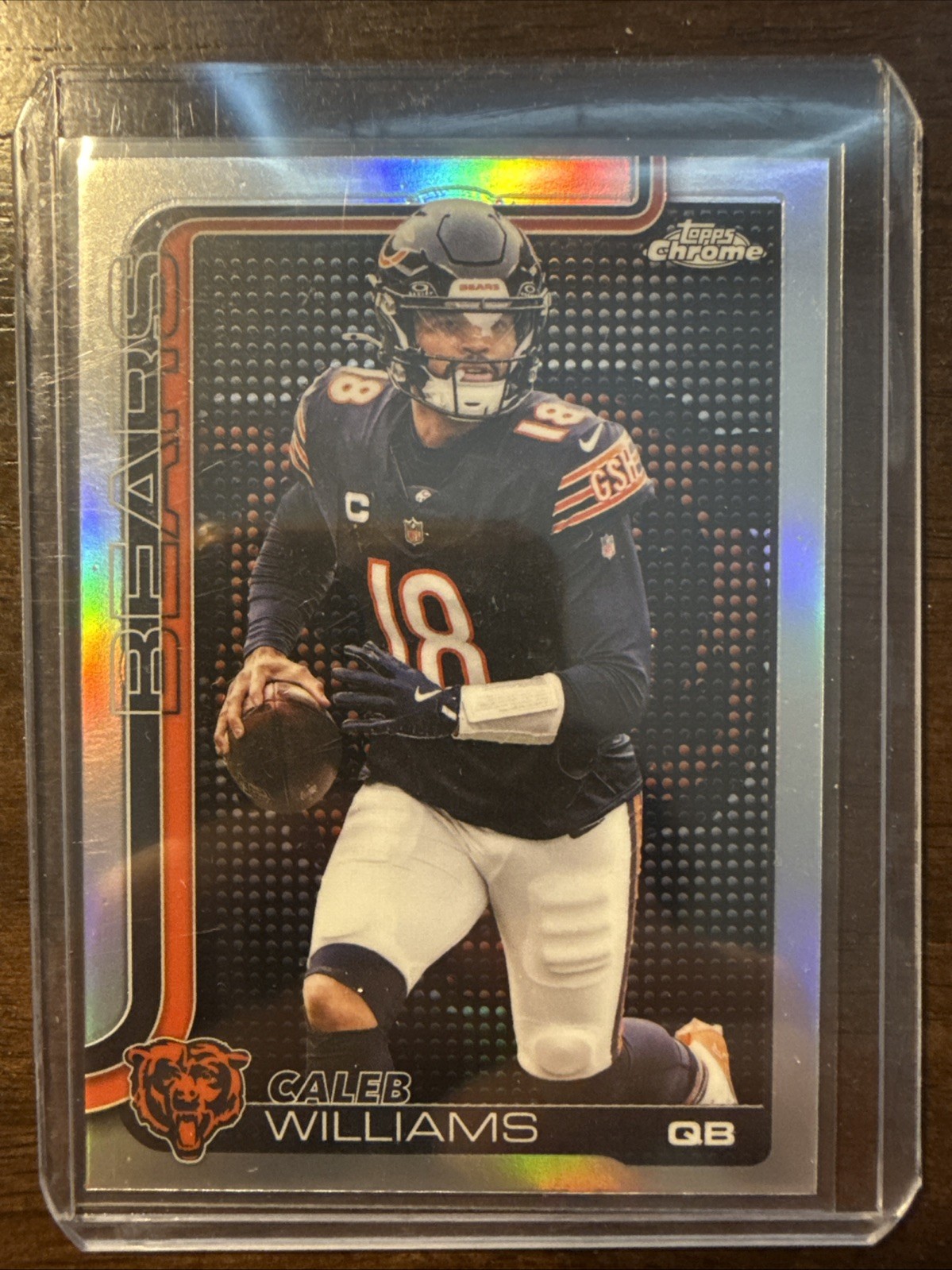 Caleb Williams [Lightboard Logo Variation] #52 2025 Topps Chrome
