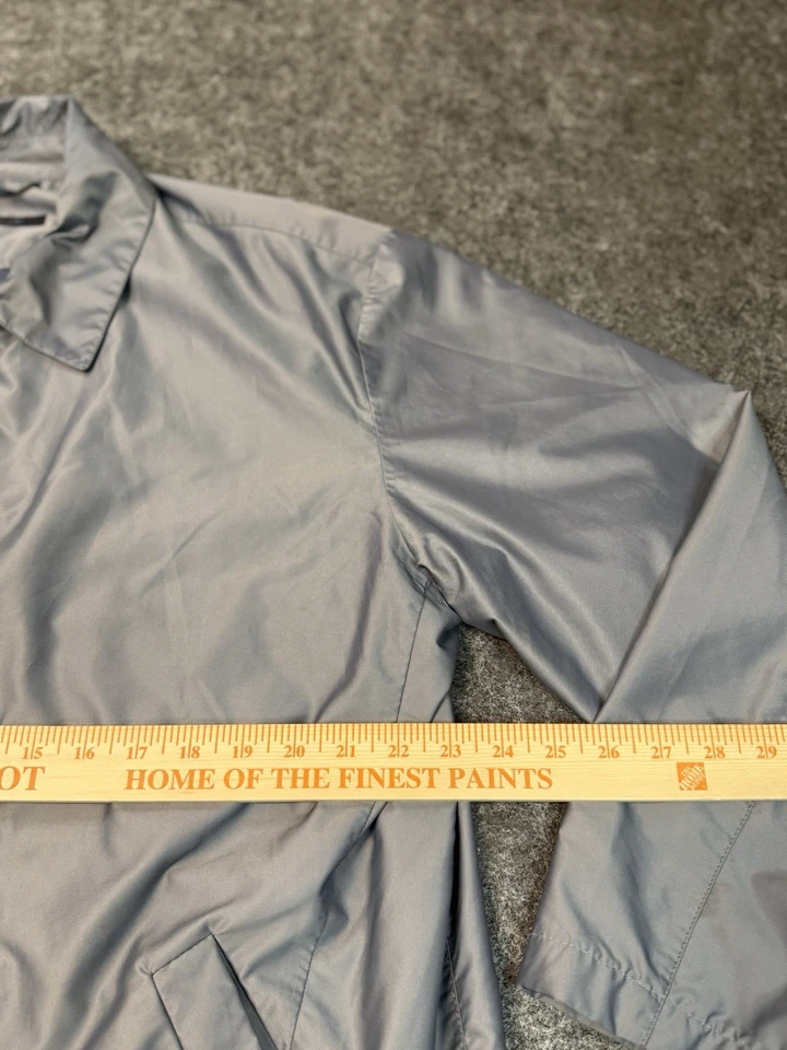 Chaqueta Deportiva Zegna Hombre XL Extra Grande Gris Golf Ligera Viaje Italiana Foto 3 de 4