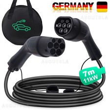11KW Typ 2 EV Ladekabel 3-Phasig 16A 7m Verl&auml;ngerungskabel f&uuml;r Elektroauto