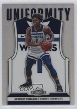 2020-21 Panini Contenders Optic Uniformity Anthony Edwards #32 0p6y