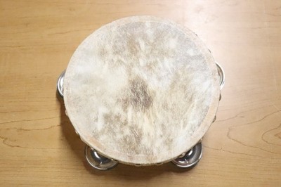 Unbranded 6-1/4'' Headed Tambourine