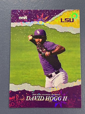 DAVID HOGG II 2025 ONIT LSU Tigers Baseball 2025 National Champions card QTY