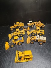 Vtg Ertl John Deere 1/64 Construction Toy Lot Grader Scraper Dozer Loader Fleet