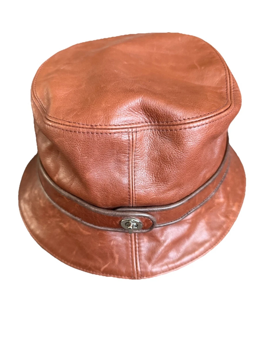Coach Leather Brown Hats for Women for sale | eBay display picture 3