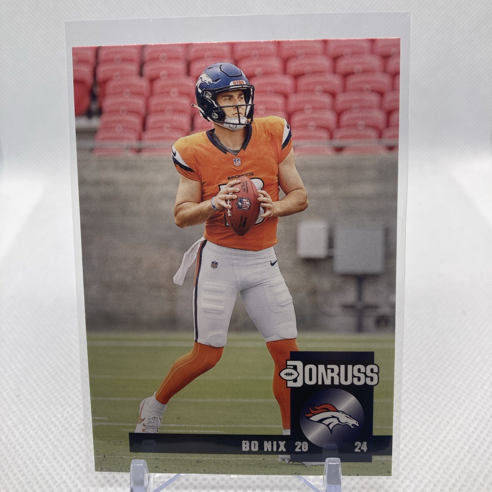 2024 Panini Donruss Bo Nix - Retro 1994 - Rookie Card RC #28 Broncos