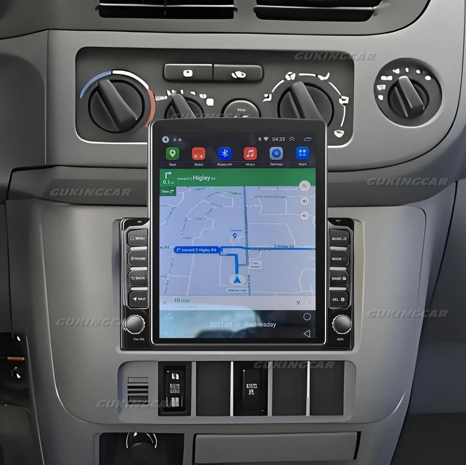 9.7" For Toyota Sienna 1999-2003 Carplay Android13 Car Stereo Radio GPS NAVI RDS Foto 2 de 4