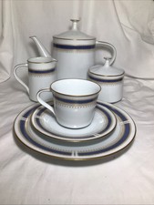 Noritake Tea Set, tea pot,6 cups, saucers, bread plate  