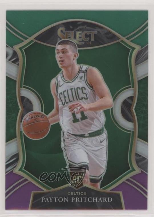 2020 Panini Select Concourse Green White Purple Prizm Payton Pritchard #86 0g27