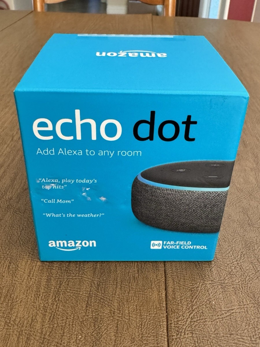 Amazon Echo Dot 第3世代 チャコール 即納新品】amazon Echo Dot 第3世代 チャコール、 スマート