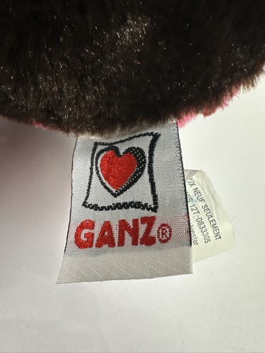 GANZ Webkinz Cocoa Dinosaur 8" Plush Toy Stuffed Animal Brown Red HM338 No Code - Picture 8 of 11