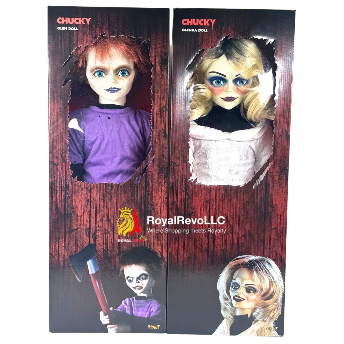 CHUCKY GLEN DOLL等身大グレン＆グレンダ Spirit Halloween Seed Of Chucky Doll Bundle – Glen & Glenda 24