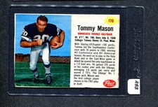 1962 Post #178 Tommy Mason (Vikings) (AB8)  Poor  (Flat Rate Ship)    A1