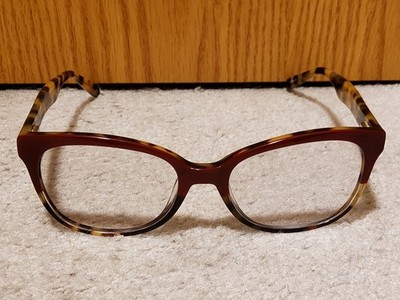 Sofia Vergara Amalia Eyeglasses Frame 54 18 140 Red Frame Tortoise Inner Stems
