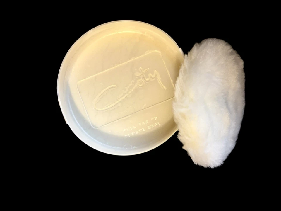 POLVO DE POLVO PERFUMADO COTY EMERAUDE SELLADO de colección nuevo con soplo 4 oz 1E-72 Foto 4 de 4