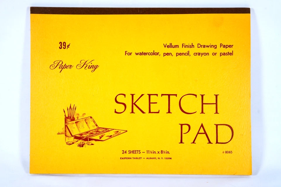 Almohadilla para bocetos y papel de calco Mid-Century Paper King Artist Eastern Tablet Albany Foto 2 de 4