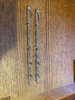 Vintage Original OEM CHEVROLET Car Automobile Script Emblem