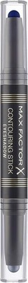 Max Factor Contouring Stick Lidschatten - Silver Storm & Midnight Blue (2er Pack)