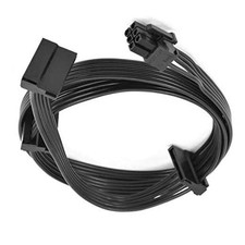 suyitai PCI-E 6Pin 1 to 3 SATA 15Pin Power Supply Cable for Corsair CX850M