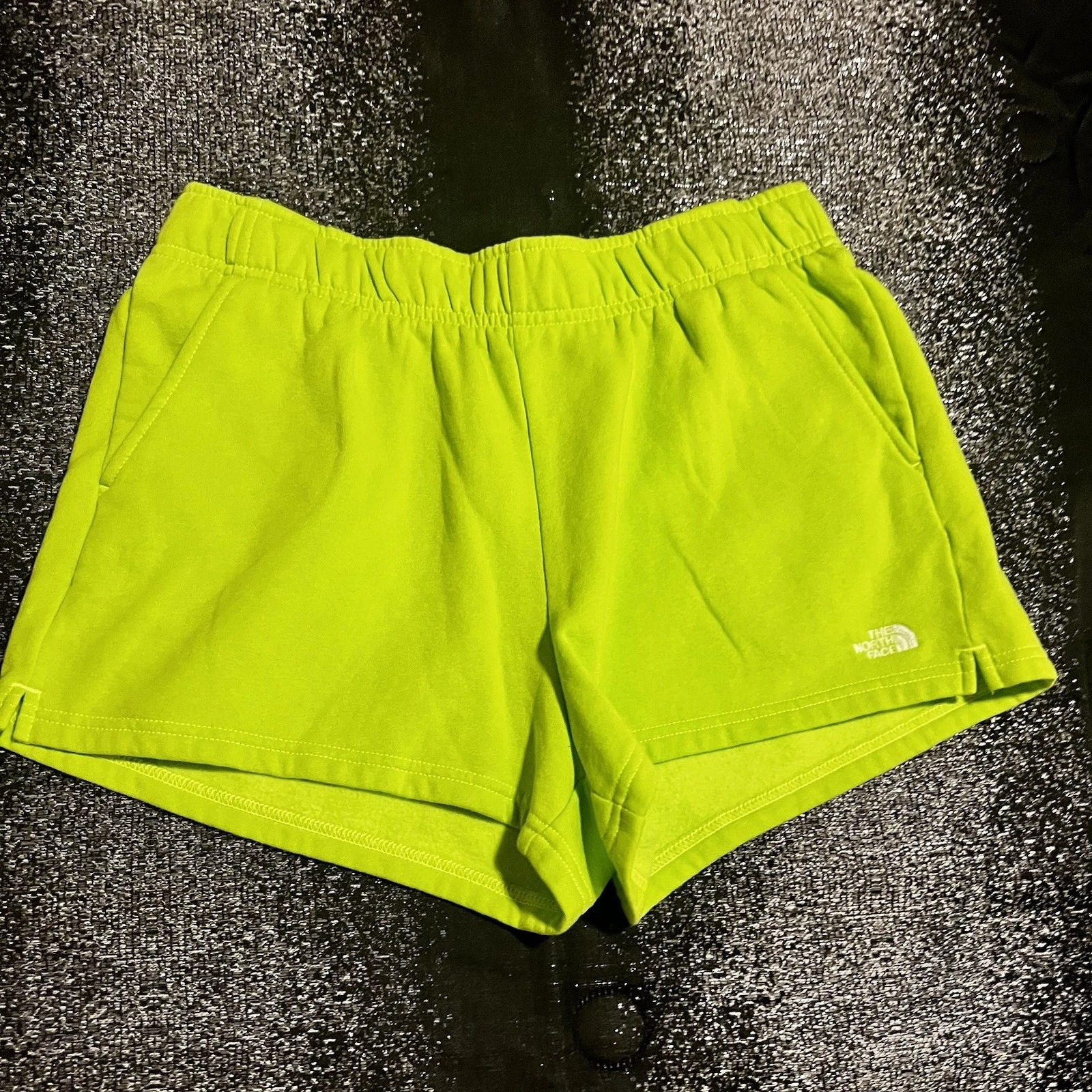 Womens large The North Face Wander Performance Shorts-Sharp Green