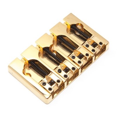 Hipshot A Style Bass Bridge Fender Mount (Gold, Messing)
