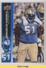 2022 Upper Deck CFL Blue Jermarcus Hardrick #8 READ 1g4p