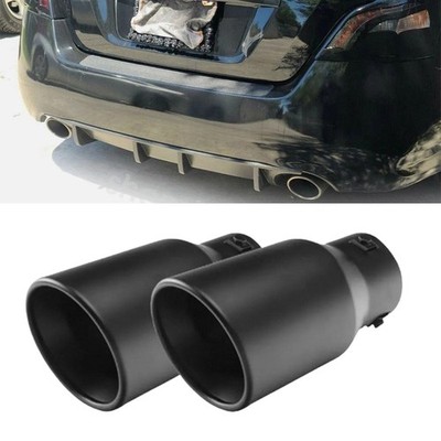 2X Car Exhaust Pipe Tip Rear Throat Muffler Tailpipe For Nissan Maxima
