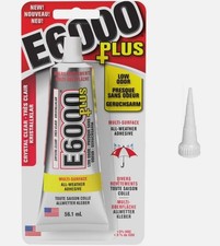 E6000 Plus Strong Glue 26.6ml - Craft Fabric Wood Bead Adhesive - With Tip