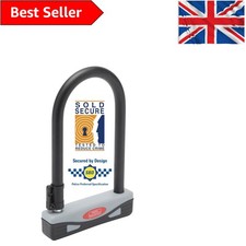 Compact Burg Wachter D Lock for Bicycles - Sold Secure Gold Approved Security