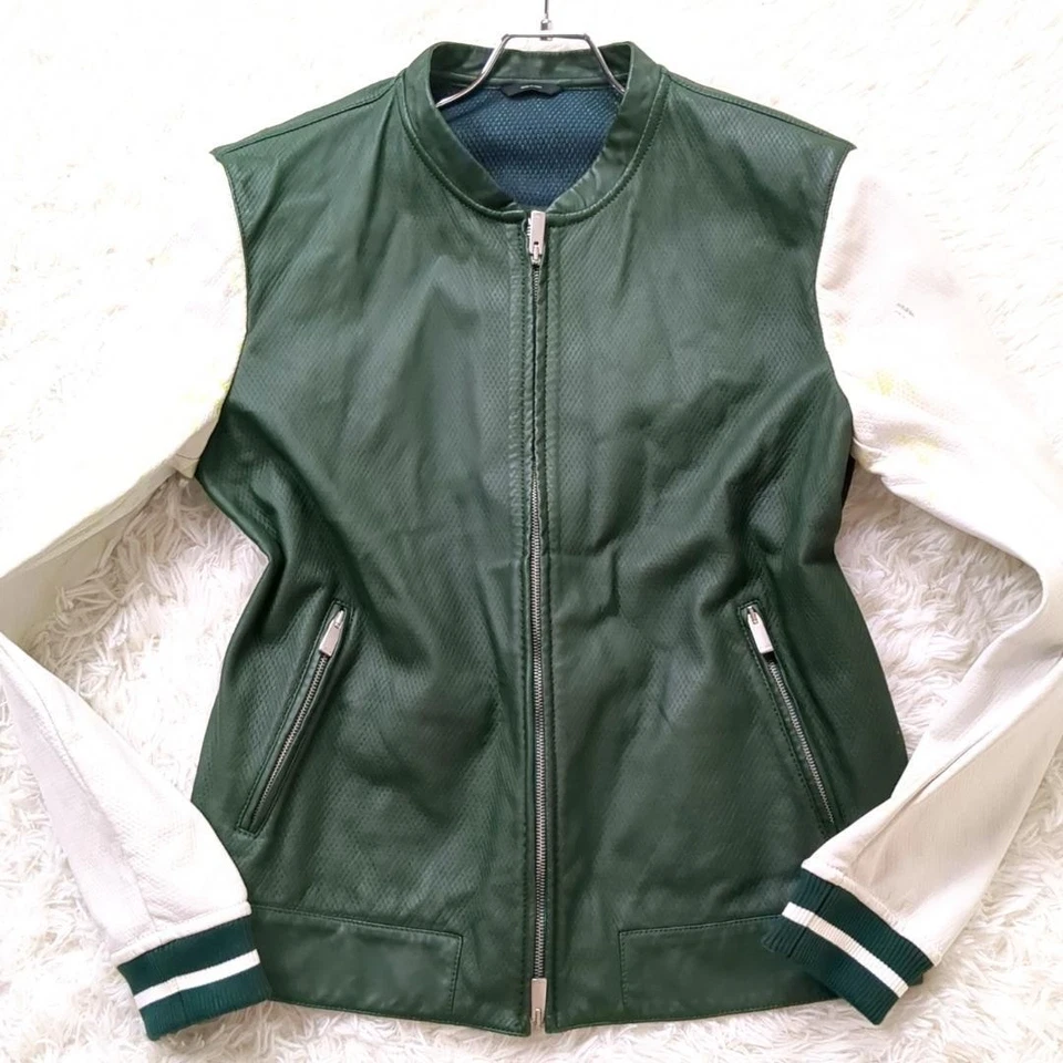 Fendi Riders Jacket All Leather Lamb - Image 2 of 4