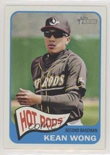 2014 Topps Heritage Minor League Edition Kean Wong #99 0e3